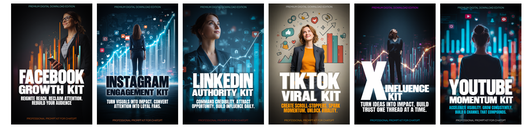 Social Growth Accelerator Prompt Kits for ChatGPT